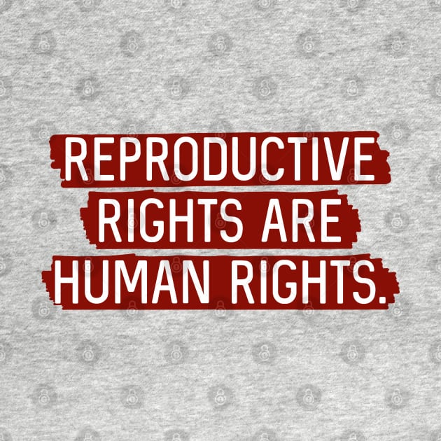 Red: Reproductive rights are human rights. by Bri the Bearded Spoonie Babe